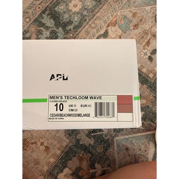 APL Workout Shoes TechLoom Wave Sneakers Mens 10 Cedar Knit Designer Running NIB main image 6